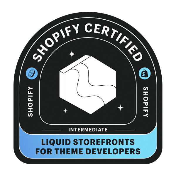 Shopify Storefront Certified